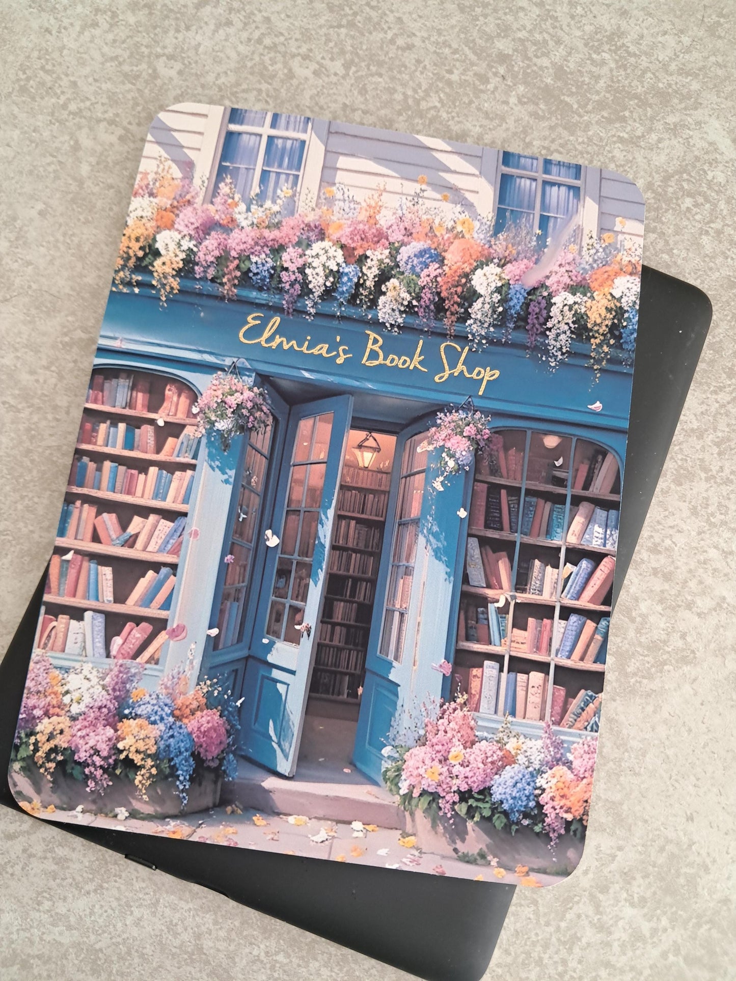 Printed and Foiled Kindle Clear Case Insert | Reader Gifts | Bookish | Stickers | Booktok | Library Book Shop Artwork Custom Name Pretty