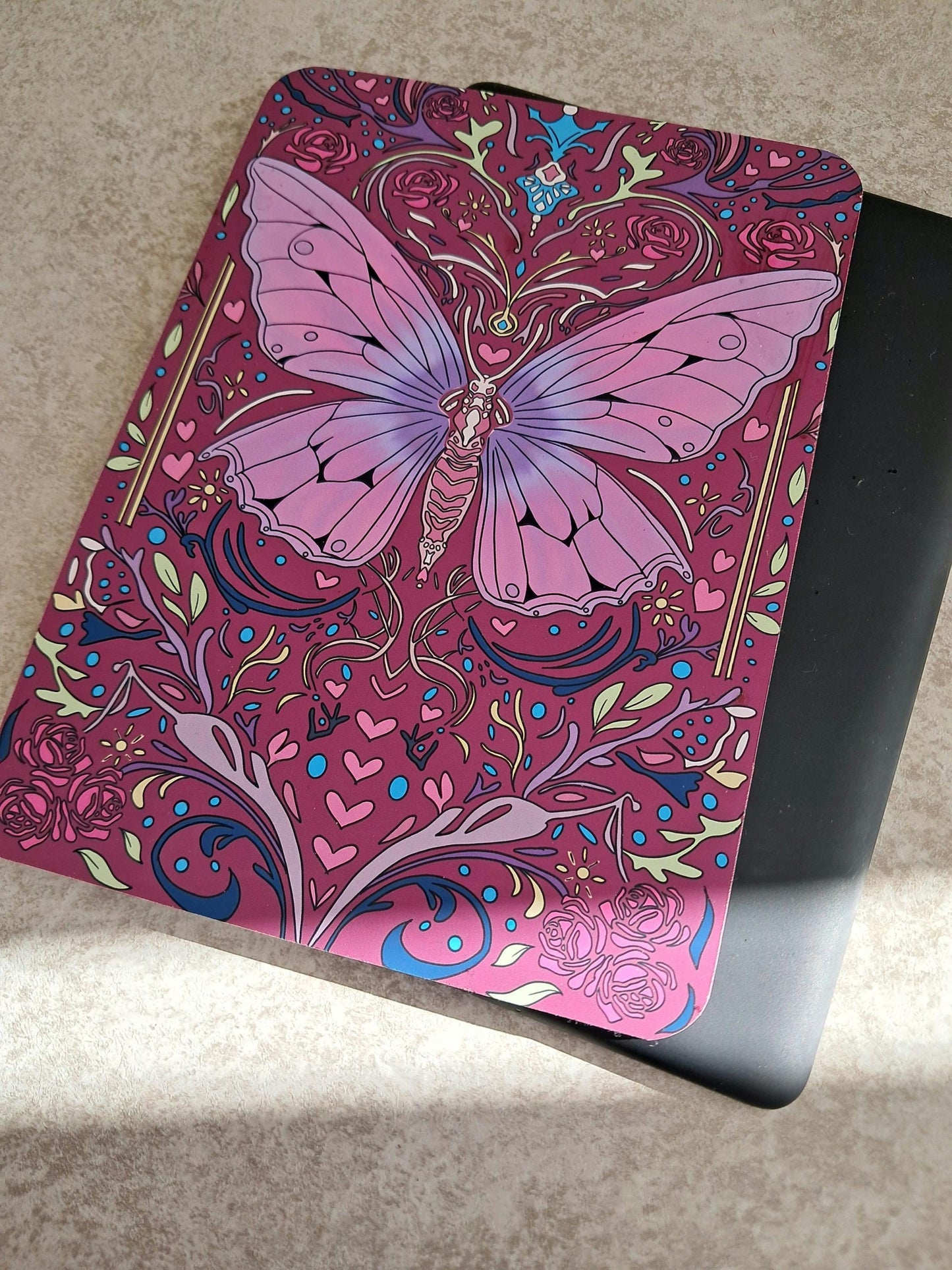 Printed Kindle Case Insert | Reader Gifts | Bookish | roses | Decor | Kindle Stickers | Booktok | fantasy romance kindle vinyl sticker girly