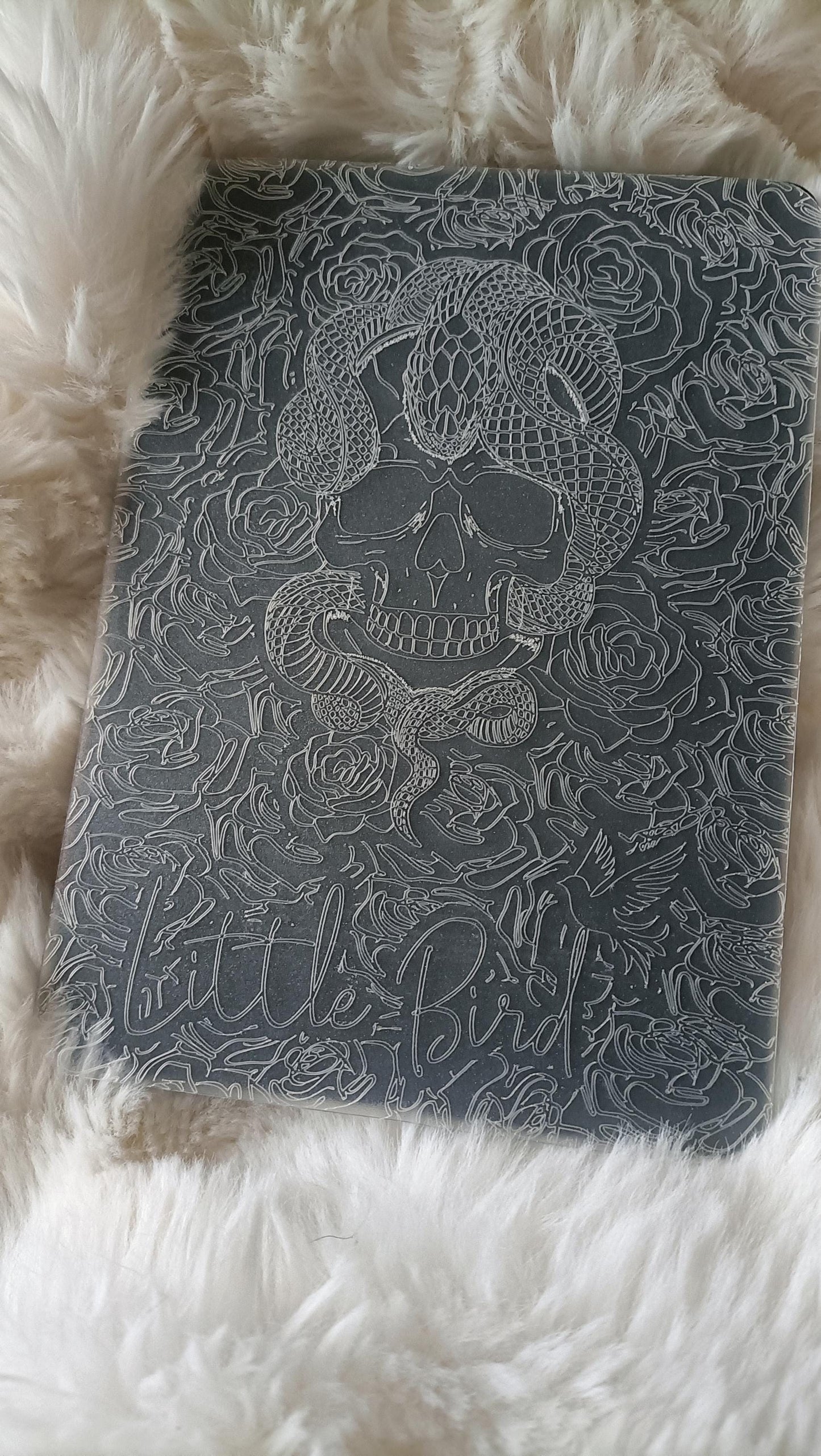 Engraved Kindle Case Insert | Reader Gifts | Bookish | viper rose| Decor | Kindle Sticker | Booktok | skull | fantasy | dark romance | snake