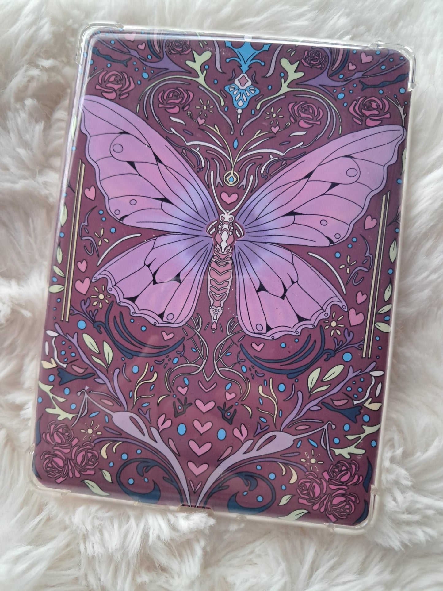 Printed Kindle Case Insert | Reader Gifts | Bookish | roses | Decor | Kindle Stickers | Booktok | fantasy romance kindle vinyl sticker girly