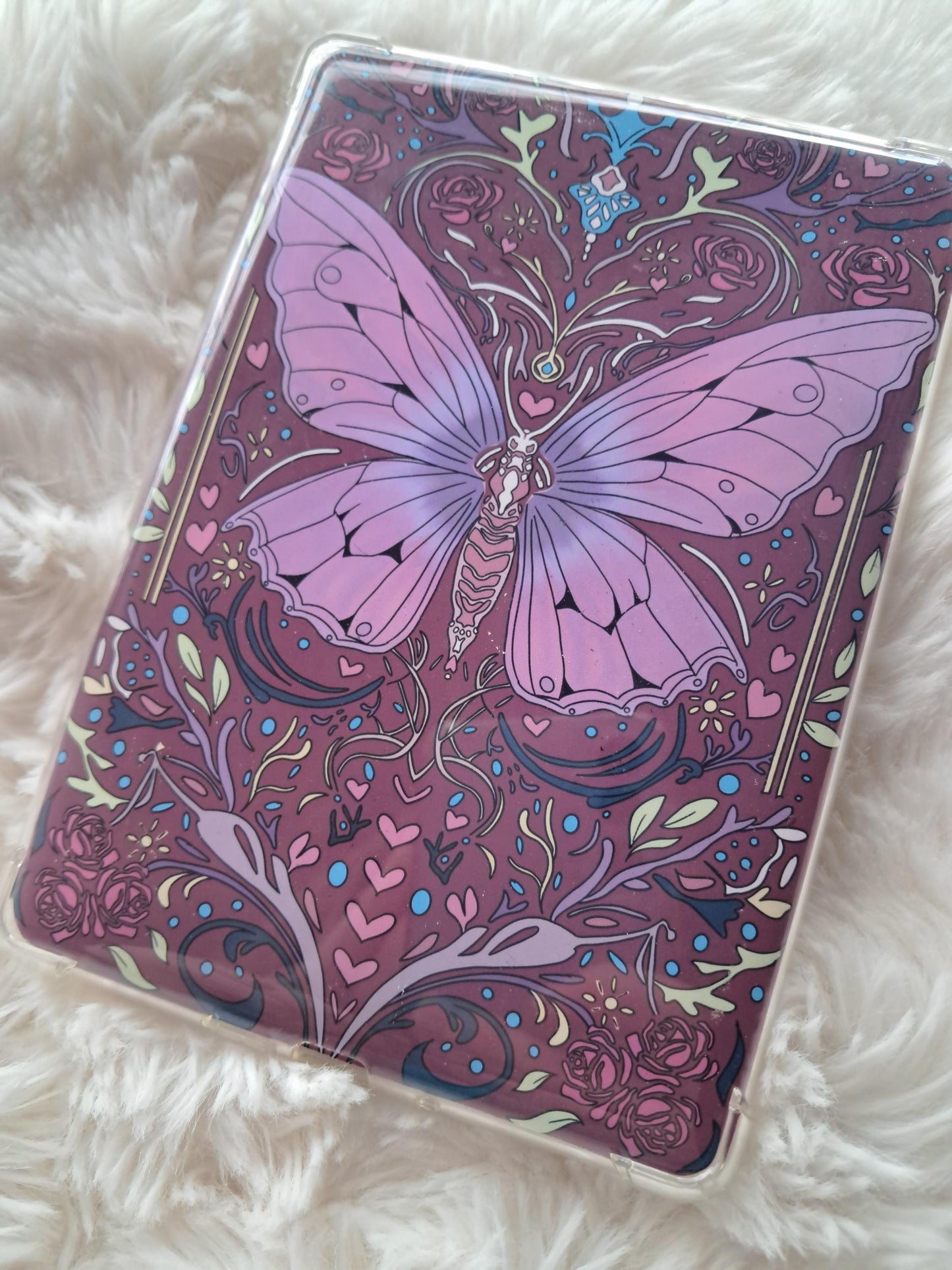 Printed Kindle Case Insert | Reader Gifts | Bookish | roses | Decor | Kindle Stickers | Booktok | fantasy romance kindle vinyl sticker girly