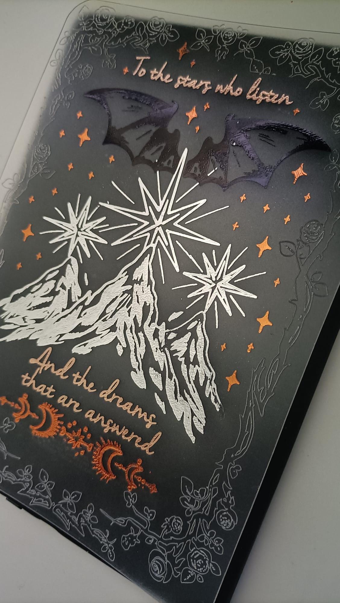 Foiled Kindle Case Insert | Reader Gifts | Bookish | Velaris | Decor | Kindle Stickers | Booktok | Rhysand | Faerie | Fae | fantasy | ACOTAR