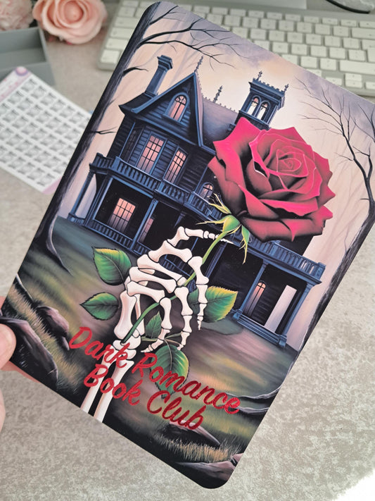 Haunting Foiled Kindle Clear Case Insert | Reader Gift | Bookish | roses | Decor | Stickers | Booktok | Little Mouse |  Adeline dark romance