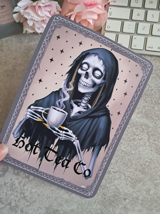 Foiled custom Kindle Case Insert | Reader Gifts | Bookish | acotar | Decor | Sticker | Booktok | romantasy | suriel | fantasy | hot tea Co