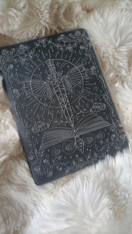 Engraved Kindle Case Insert | Reader Gifts | Bookish | romance | Decor | Kindle Sticker | Booktok | fourth wing | dragons | fantasy | ACOTAR