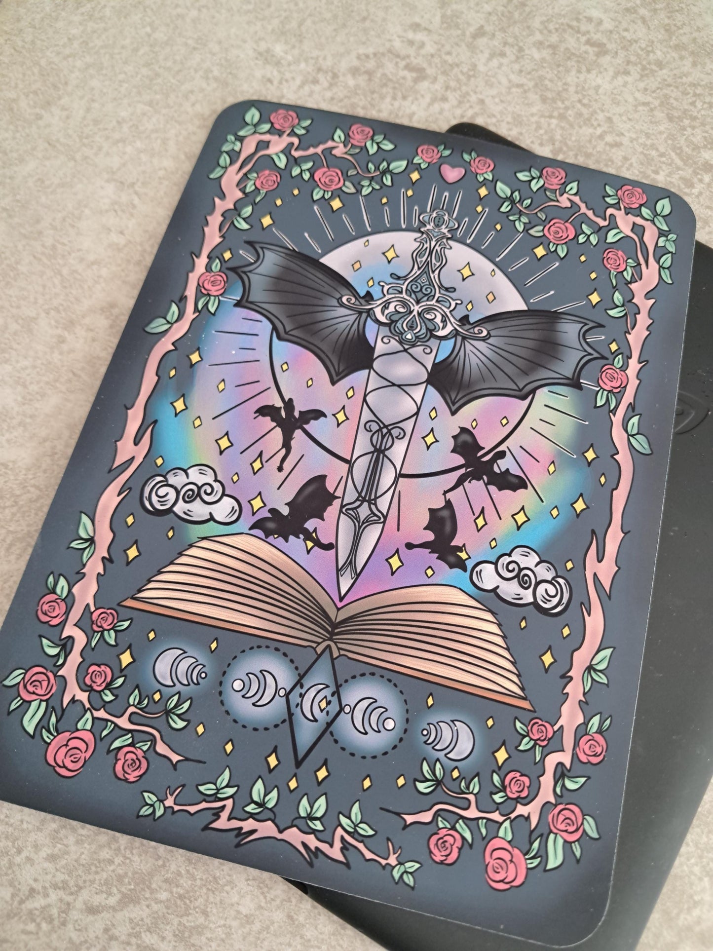 Printed Custom Kindle Case Insert | Reader Gifts | Bookish | Decor | Kindle Stickers | Booktok | dragons | fantasy | ACOTAR | Romance |