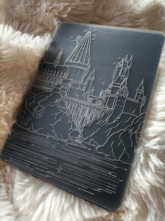 Engraved Kindle Case Insert | Reader Gifts | Bookish | night | Decor | Kindle Stickers | Booktok | romantasy | fantasy castle magic school