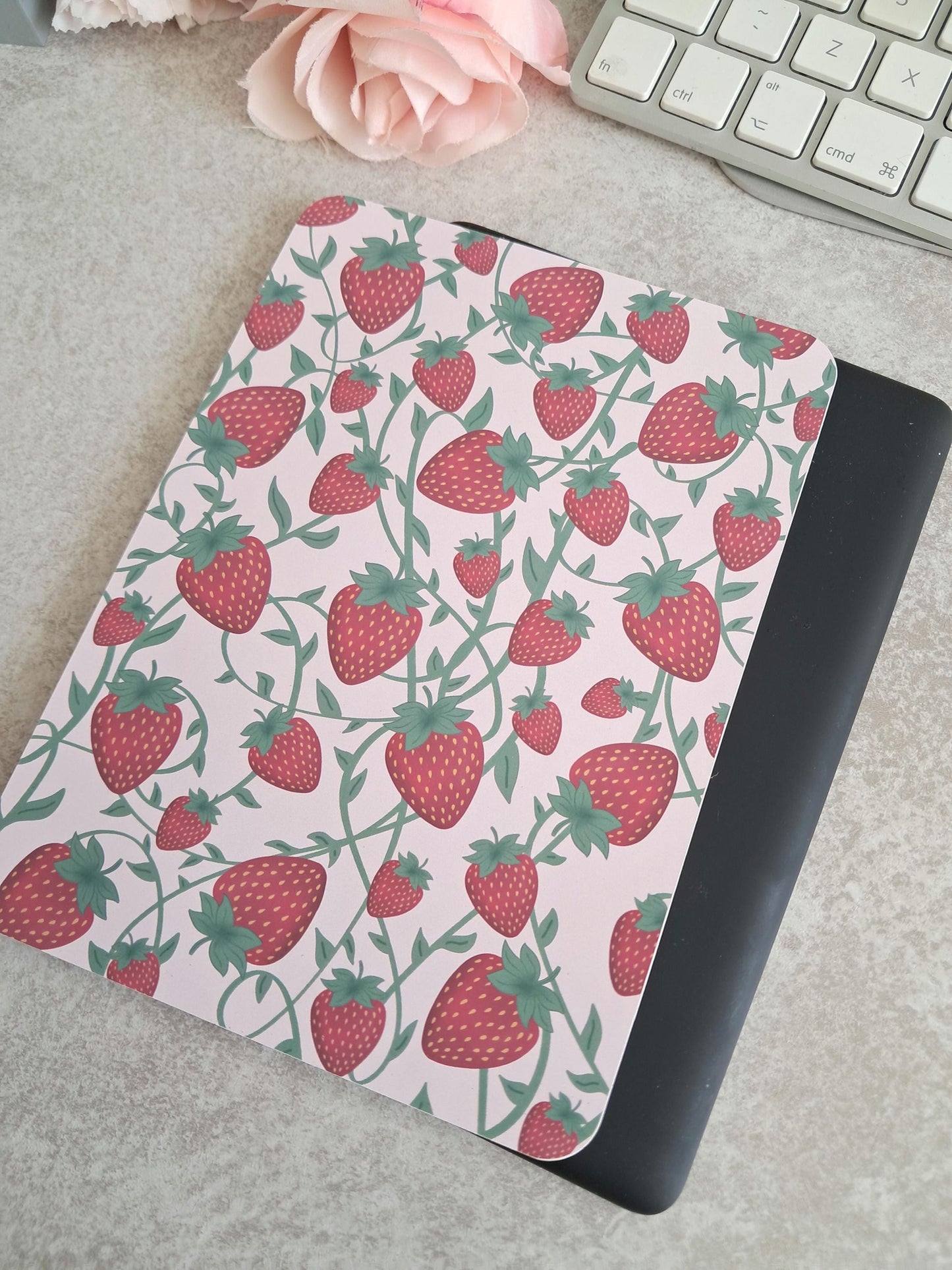 PRINTED Kindle Case Insert | Reader Gifts | Bookish | Sticker | Booktok | summer | romantic | Romance | Romantasy | Colourful |strawberry