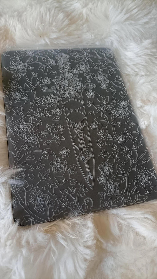 Engraved Kindle Case Insert | Reader Gifts | Bookish | roses | Decor | Kindle Stickers | Booktok | dagger | fantasy | ACOTAR powerless