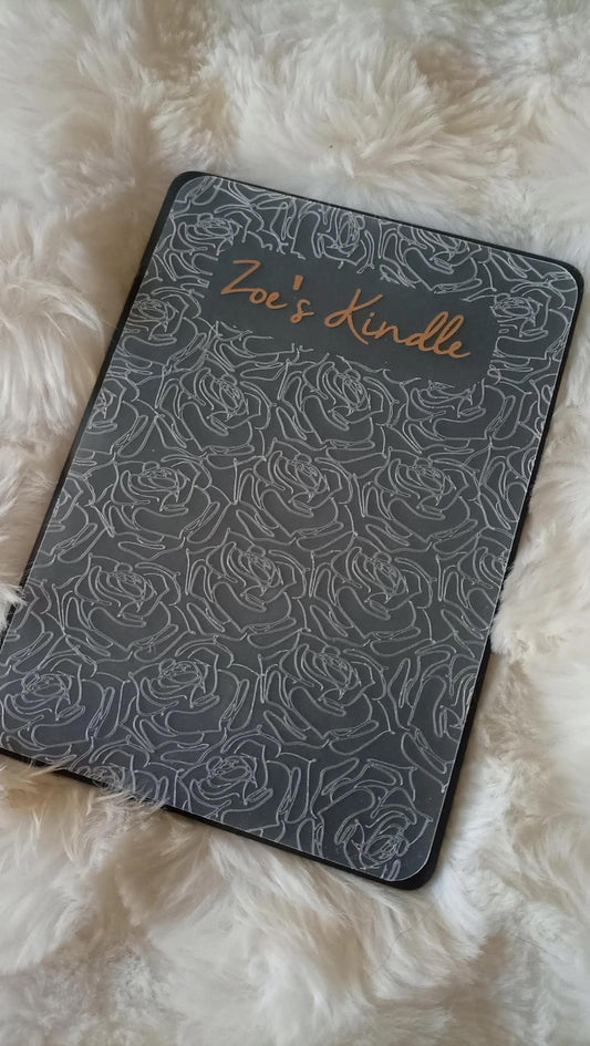 Custom Personalised Foiled Name Kindle Case Insert | E-Reader Insert for case | Accessories | Reading Gift | Bookish | Booktok | Sticker