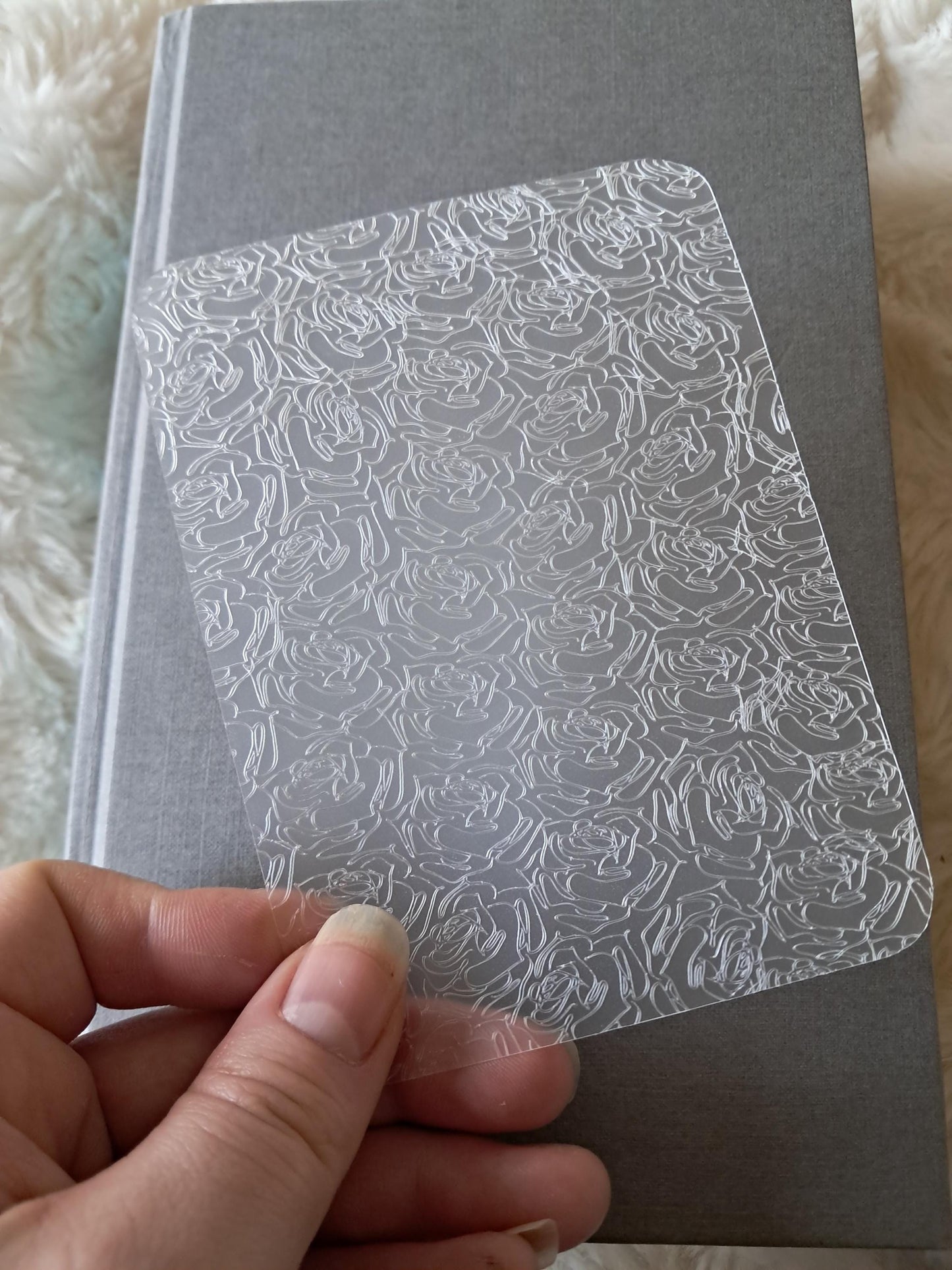 Engraved Plastic Fantasy Bookmark | Page Marker | Journal | Bookclub | Reading | Bookish Gifts booktok reader Roses Romance Romantic Book