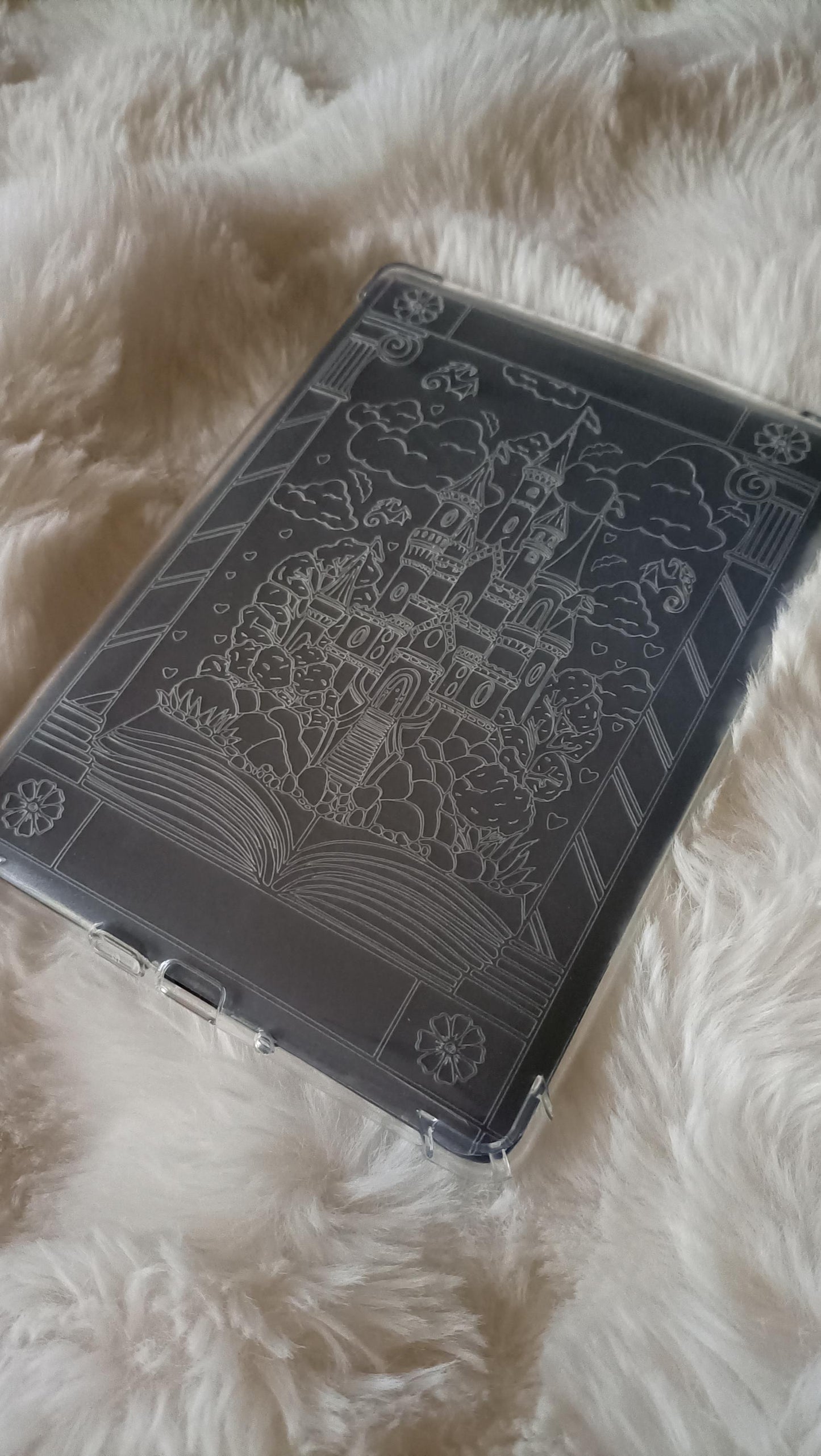 Engraved Kindle Case Insert | Reader Gifts | Bookish | Decor | Kindle Stickers | Booktok | castle adventure | dragons | fantasy | ACOTAR
