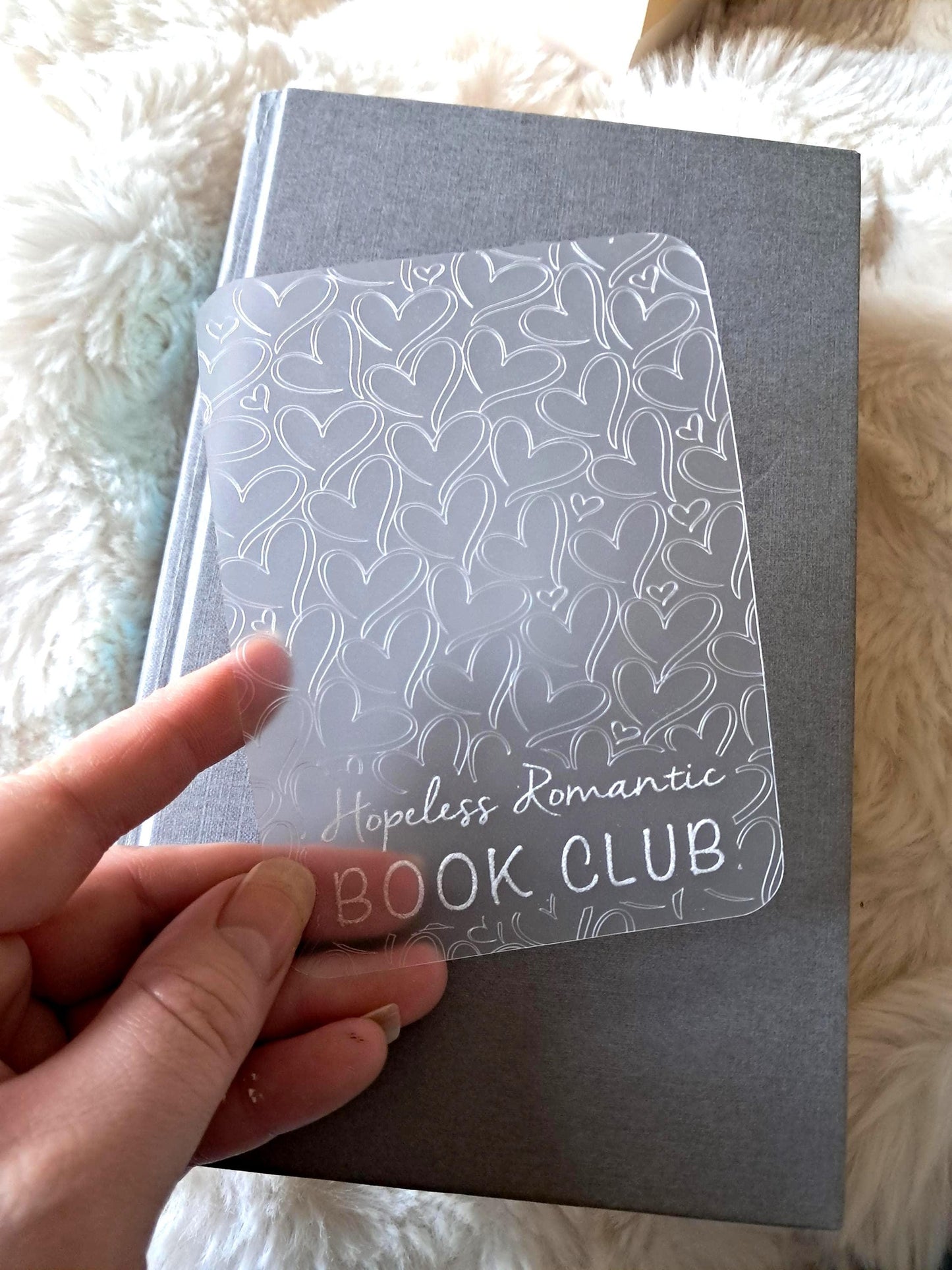 Engraved Plastic Bookmark | Page Marker | Romance | Bookclub | Reading | Bookish booktok reader gift | unique | hopeless romantic book club