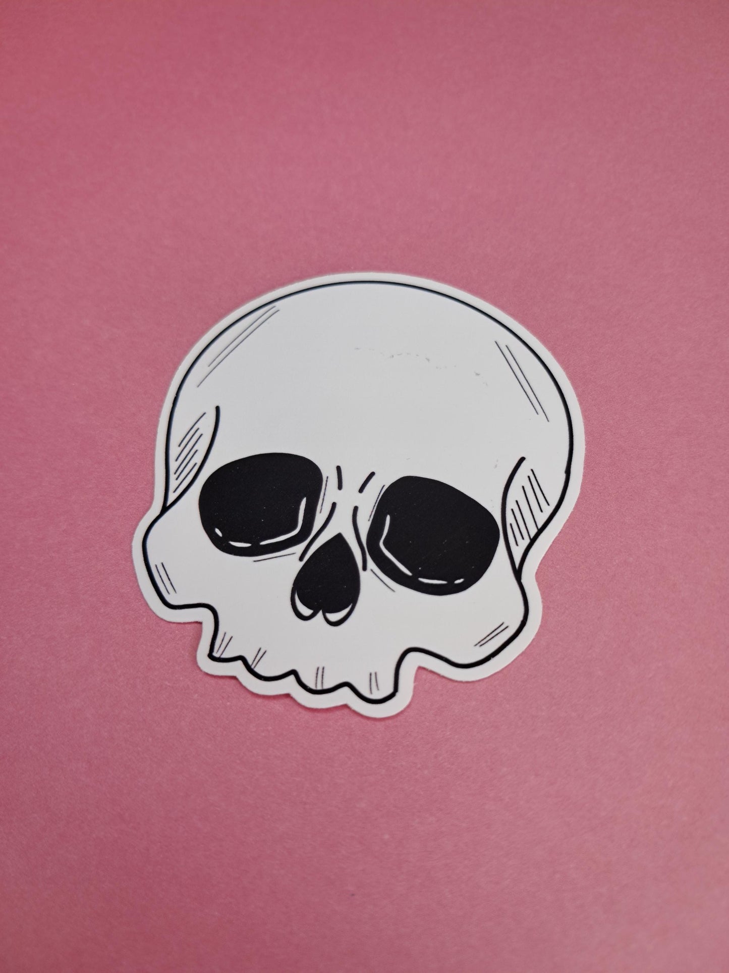 Gothic skull dark romance Reading Sticker Die cut Decal planner vinyl sticker | Kindle | Laptop | Book | Water Bottle | Bookish | Phone