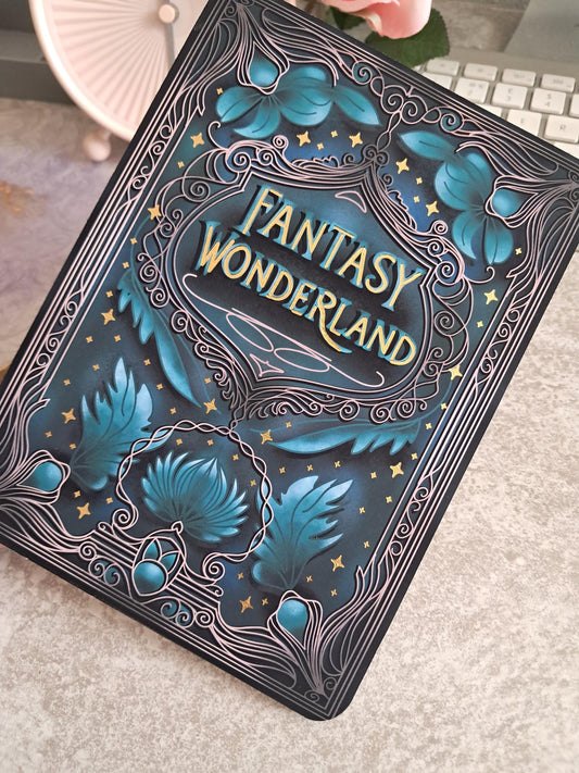 Foiled Kindle Case Insert | Reader Gifts | Bookish | Sticker | Booktok | dragons | fantasy | Romance | Romantasy | fantasy wonderland Skin