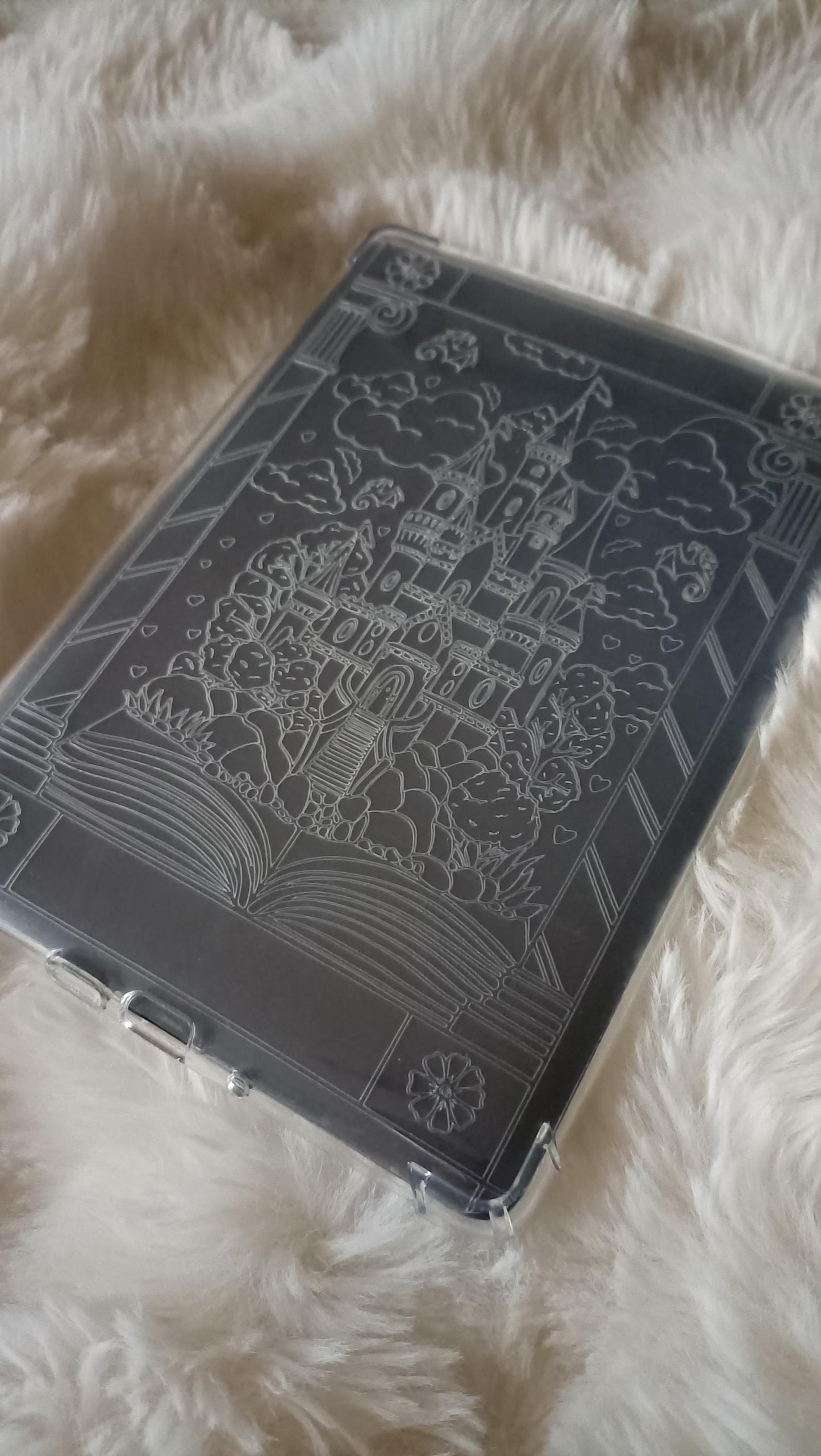 Engraved Kindle Case Insert | Reader Gifts | Bookish | Decor | Kindle Stickers | Booktok | castle adventure | dragons | fantasy | ACOTAR