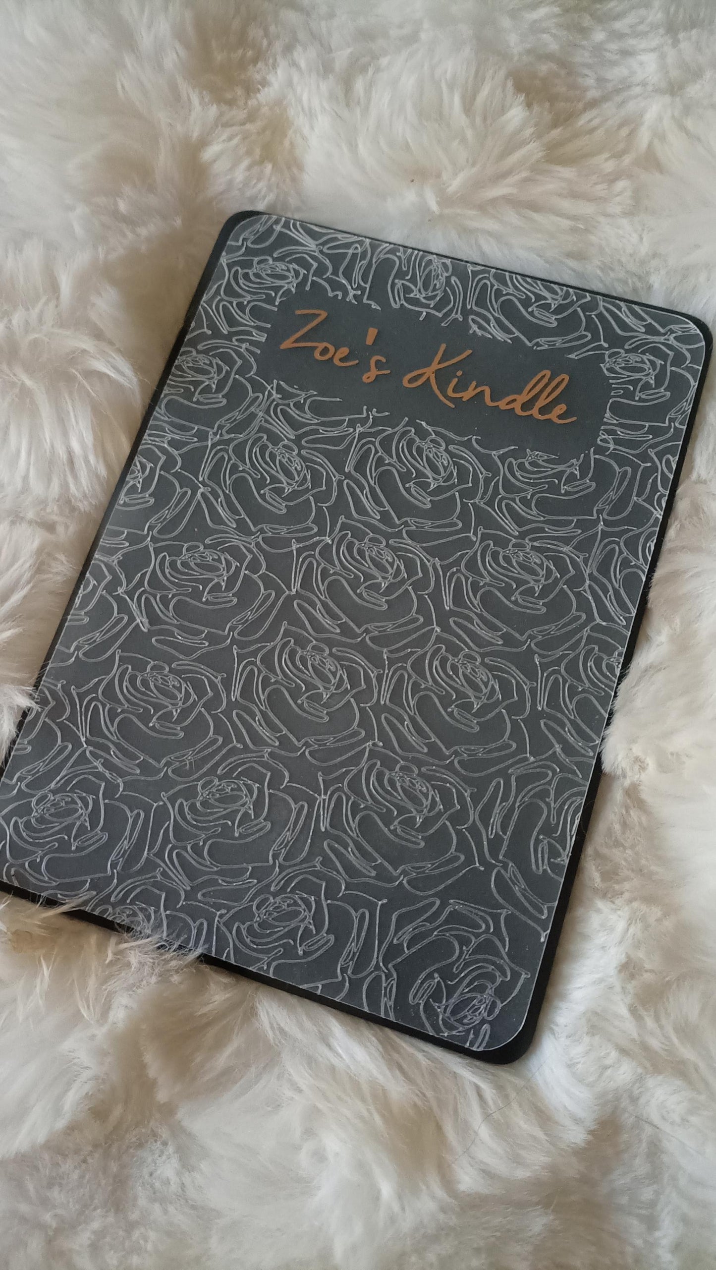 Custom Personalised Foiled Name Kindle Case Insert | E-Reader Insert for case | Accessories | Reading Gift | Bookish | Booktok | Sticker