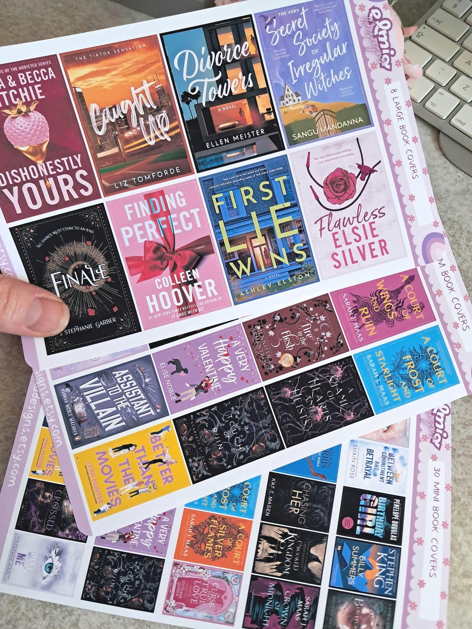 Book Cover Stickers