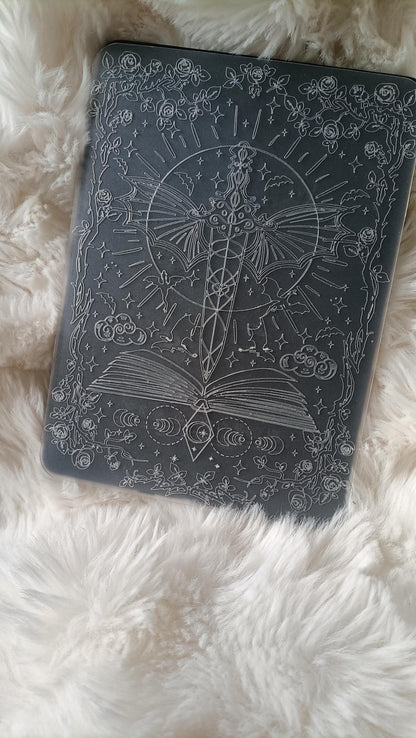 Engraved Kindle Case Insert | Reader Gifts | Bookish | romance | Decor | Kindle Sticker | Booktok | dragons | fantasy | dark romance | dream