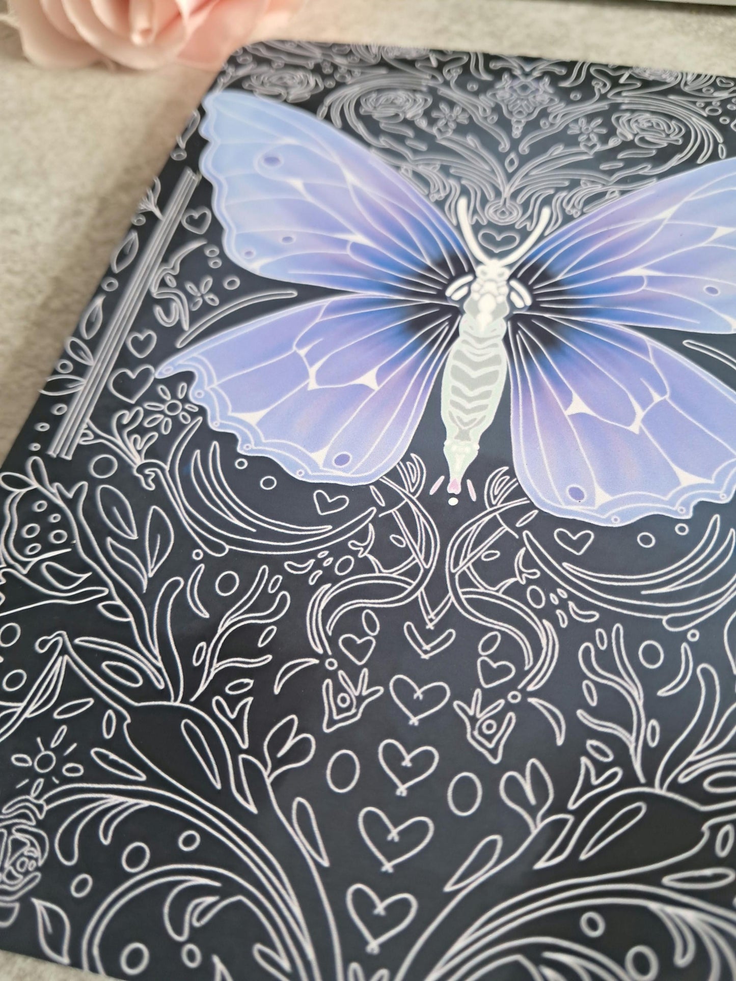 Printed Kindle Case Insert | Reader Gifts | Bookish | roses | Decor | Kindle Stickers | Booktok | fantasy romance kindle vinyl sticker girly