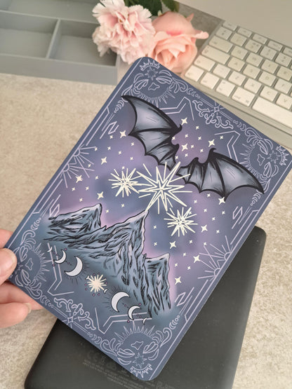 Foiled Kindle Case Insert | Reader Gifts | Bookish | Night | Decor | acotar Sticker | Booktok | romantasy | Moon Phase | fantasy | Starlight