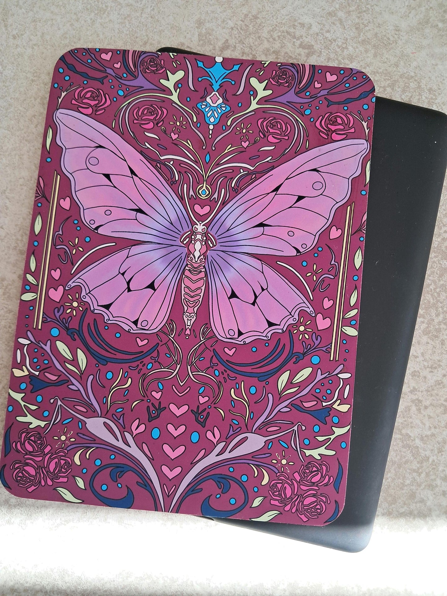 Printed Kindle Case Insert | Reader Gifts | Bookish | roses | Decor | Kindle Stickers | Booktok | fantasy romance kindle vinyl sticker girly