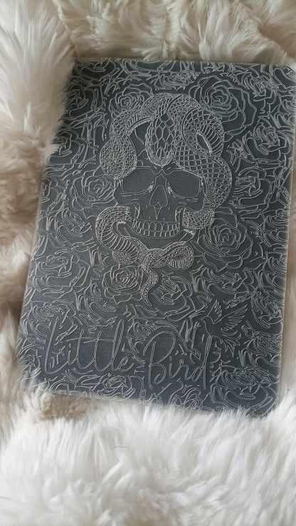 Engraved Kindle Case Insert | Reader Gifts | Bookish | viper rose| Decor | Kindle Sticker | Booktok | skull | fantasy | dark romance | snake