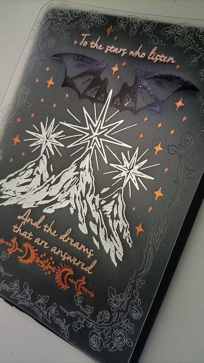 Foiled Kindle Case Insert | Reader Gifts | Bookish | Velaris | Decor | Kindle Stickers | Booktok | Rhysand | Faerie | Fae | fantasy | ACOTAR