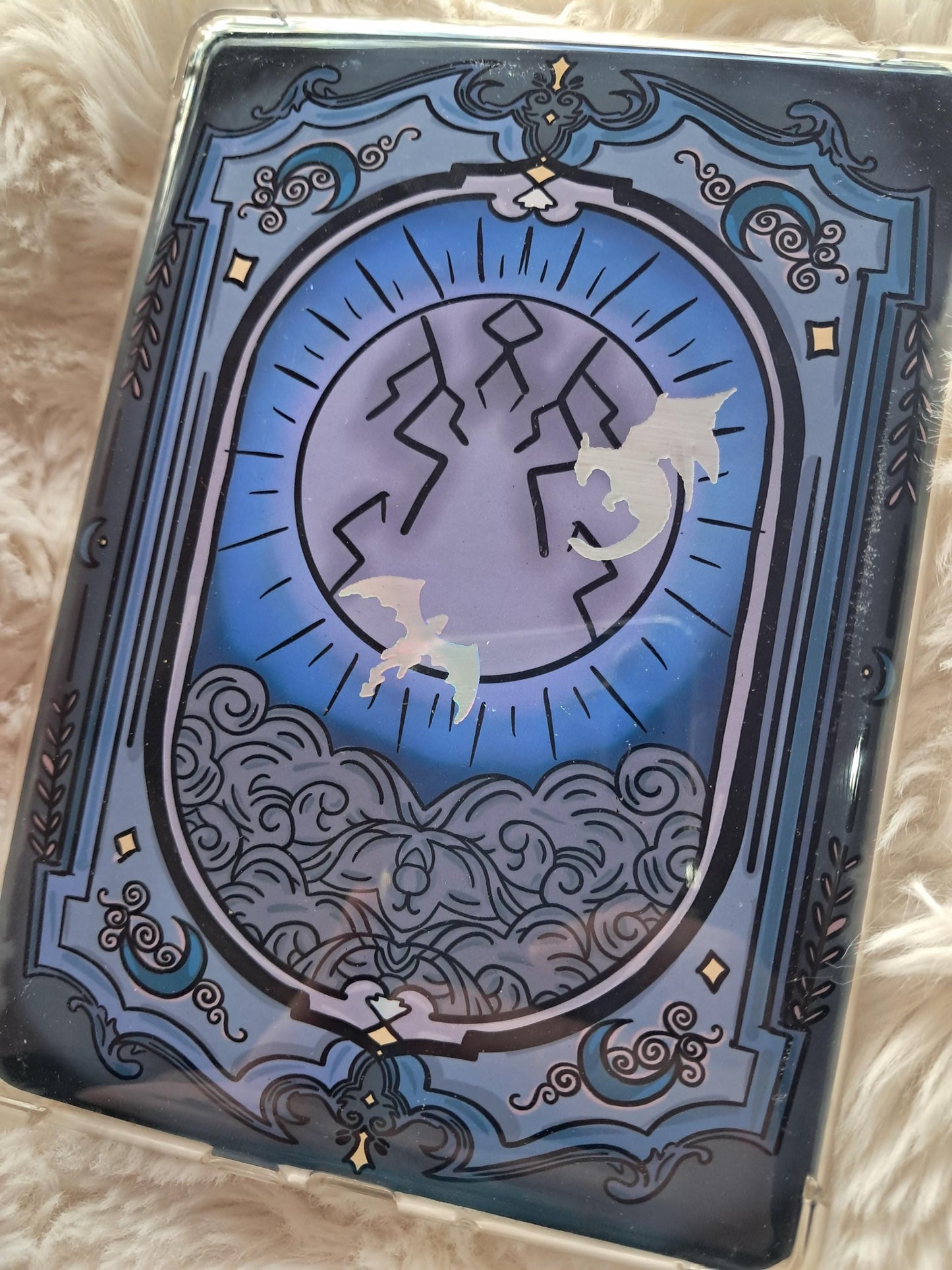 Foiled Kindle Case Insert | Reader Gifts | Bookish | Sticker | Booktok | dragons | fantasy | Romance | Romantasy | storm | iron flame ACOTAR