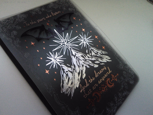 Foiled Kindle Case Insert | Reader Gifts | Bookish | Velaris | Decor | Kindle Stickers | Booktok | Rhysand | Faerie | Fae | fantasy | ACOTAR