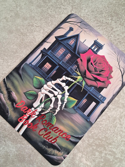Haunting Foiled Kindle Clear Case Insert | Reader Gift | Bookish | roses | Decor | Stickers | Booktok | Little Mouse |  Adeline dark romance