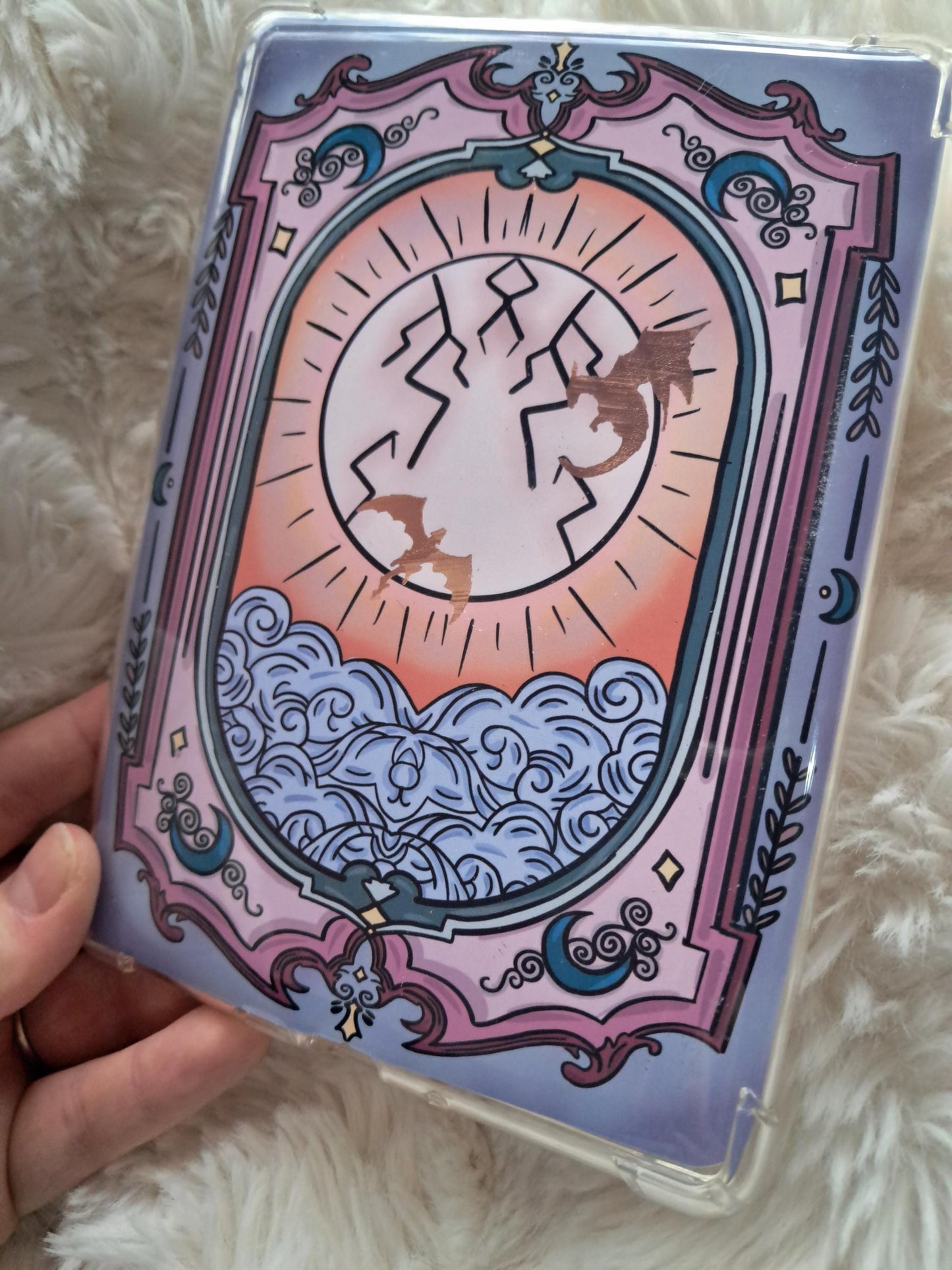 Foiled Kindle Case Insert | Reader Gifts | Bookish | Sticker | Booktok | dragons | fantasy | Romance | Romantasy storm | fourth wing ACOTAR