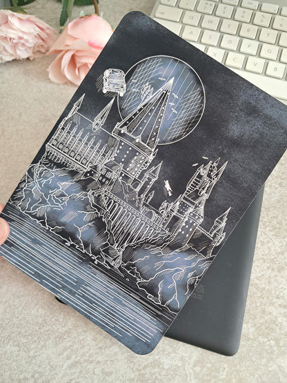 PRINTED Kindle Case Insert | Reader Gifts | Bookish | Sticker | Booktok | fantasy | Romance | Romantasy | Magic school | dark castle witch