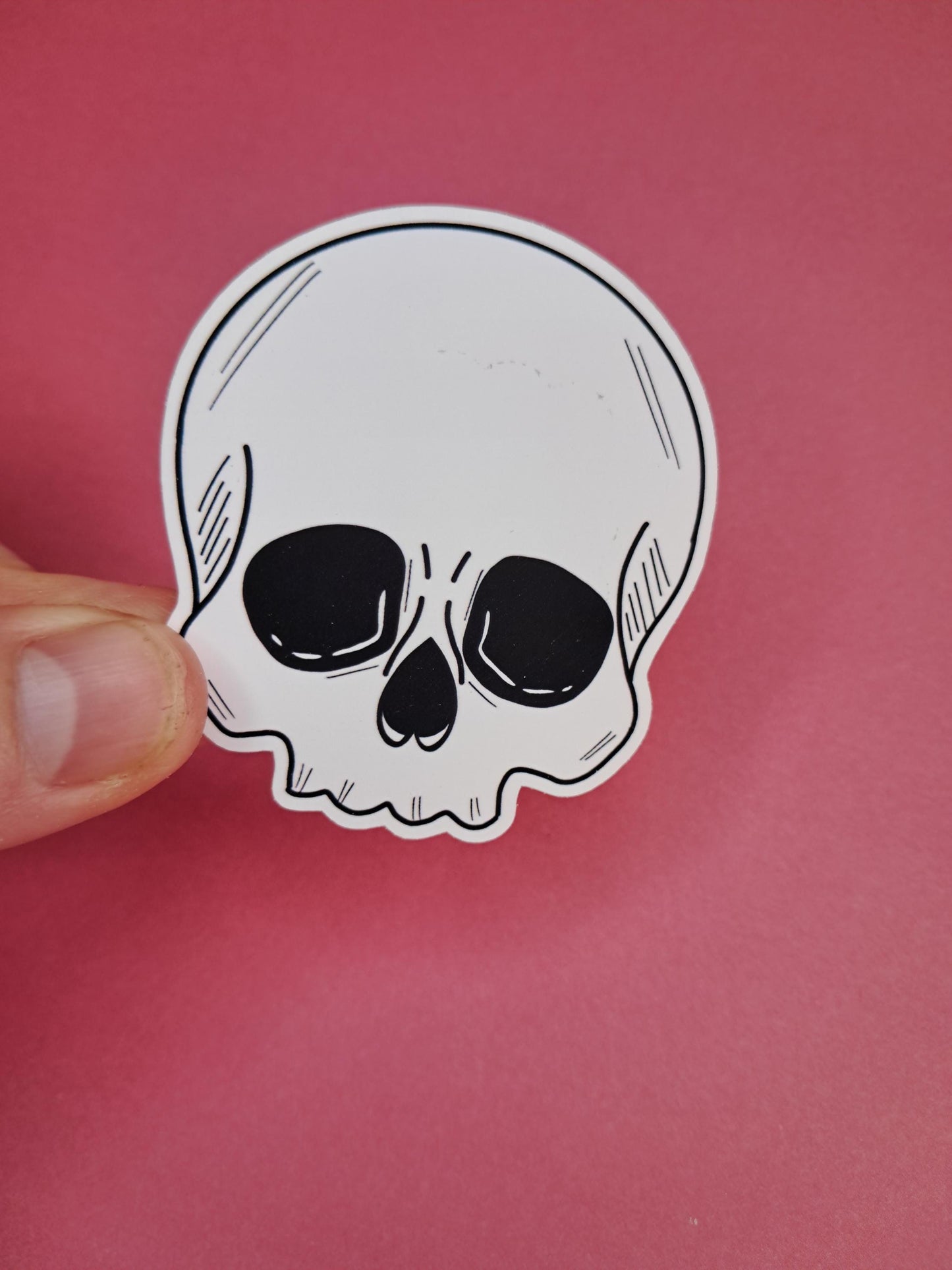 Gothic skull dark romance Reading Sticker Die cut Decal planner vinyl sticker | Kindle | Laptop | Book | Water Bottle | Bookish | Phone