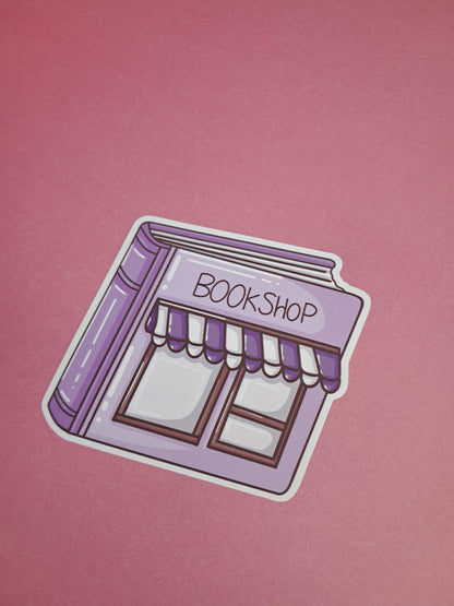 Cute book shop  reader library Reading Sticker Die cut Decal planner vinyl sticker | Kindle | Laptop | Book | Water Bottle | Bookish | Phone
