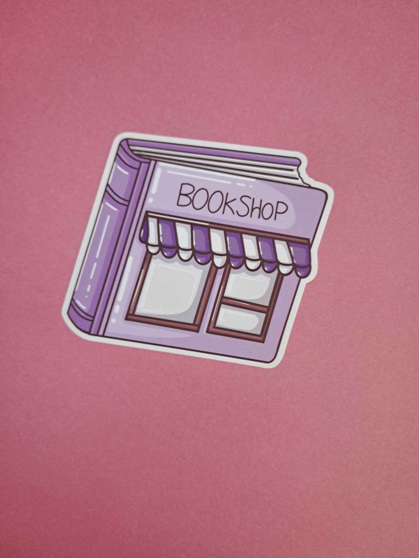 Cute book shop  reader library Reading Sticker Die cut Decal planner vinyl sticker | Kindle | Laptop | Book | Water Bottle | Bookish | Phone