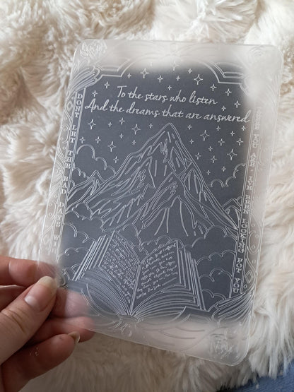 Engraved Kindle Case Insert | Reader Gifts | Bookish | night court | Decor Stickers | Booktok | high fae | dragons | fantasy | Kindle skin