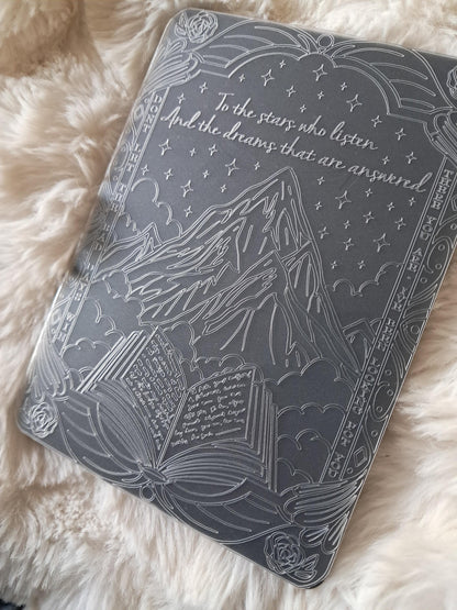 Engraved Kindle Case Insert | Reader Gifts | Bookish | night court | Decor Stickers | Booktok | high fae | dragons | fantasy | Kindle skin