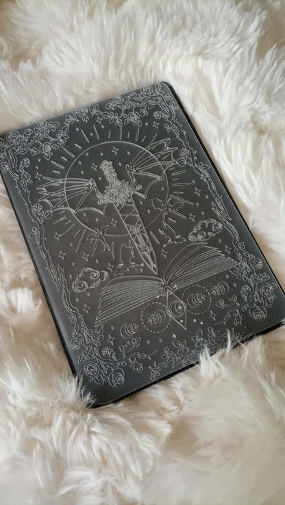 Engraved Kindle Case Insert | Reader Gifts | Bookish | roses | Decor | Kindle Stickers | Booktok | fourth wing | dragons | fantasy | ACOTAR