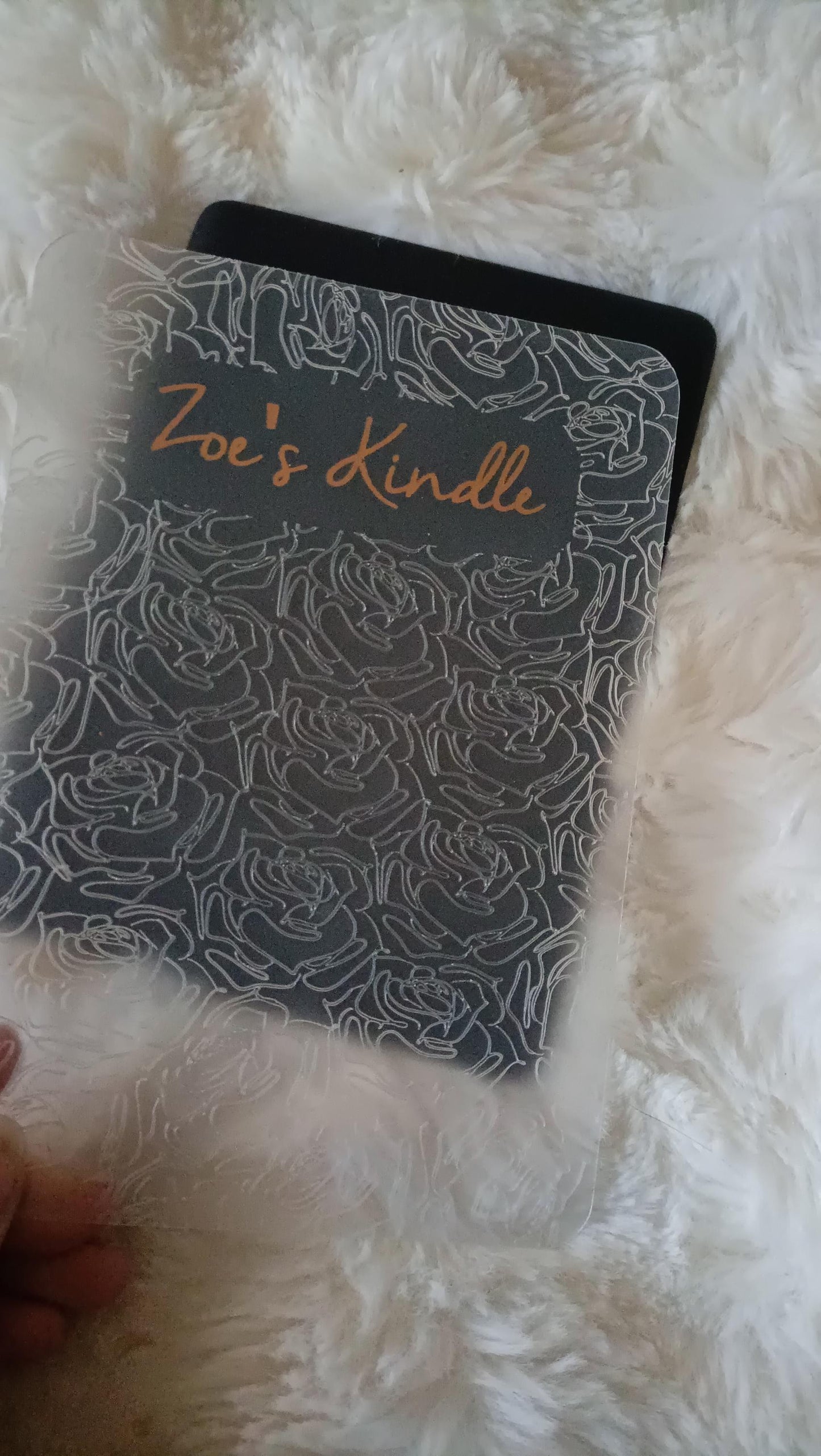 Custom Personalised Foiled Name Kindle Case Insert | E-Reader Insert for case | Accessories | Reading Gift | Bookish | Booktok | Sticker