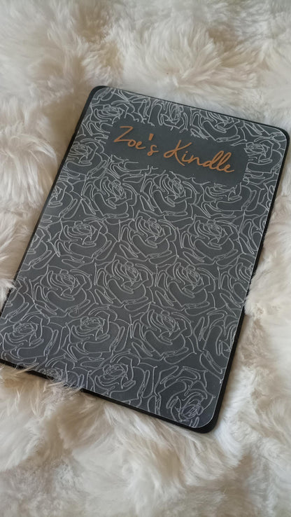 Custom Personalised Foiled Name Kindle Case Insert | E-Reader Insert for case | Accessories | Reading Gift | Bookish | Booktok | Sticker